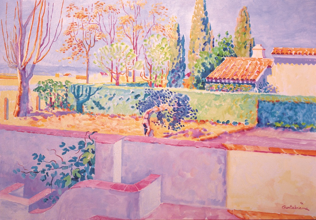 Verano en San Felix oleo sobre lienzo 65x92 cm